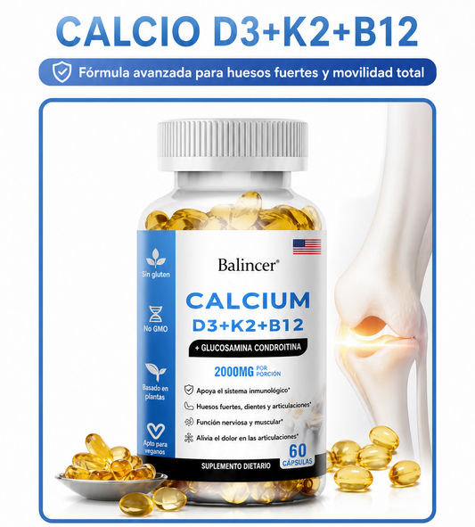 BALINCER CALCIUM D3 + K2 + B12