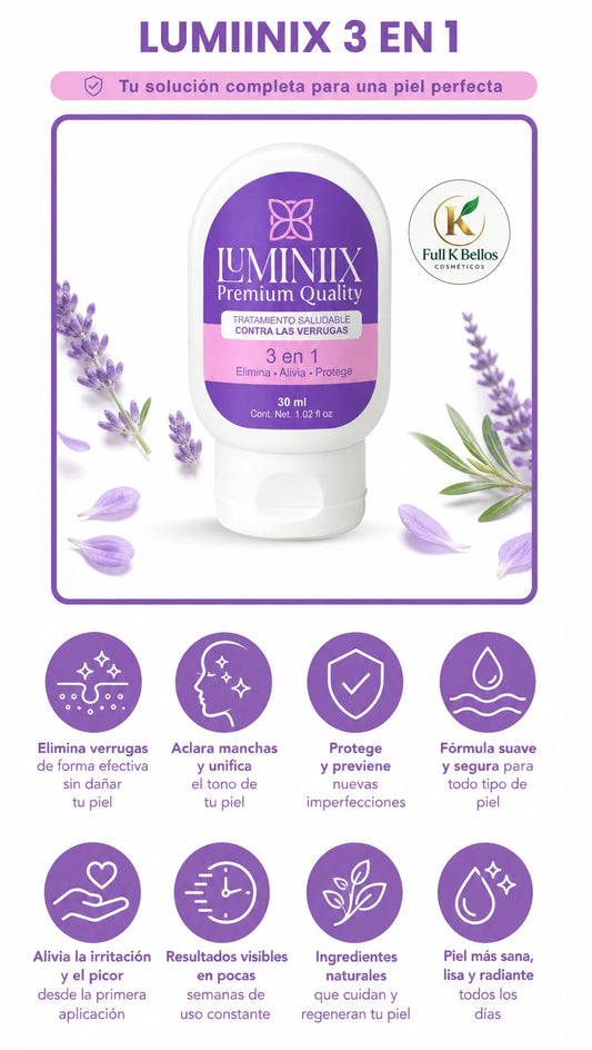 LUMINIIX ELIMINADOR DE VERRUGAS