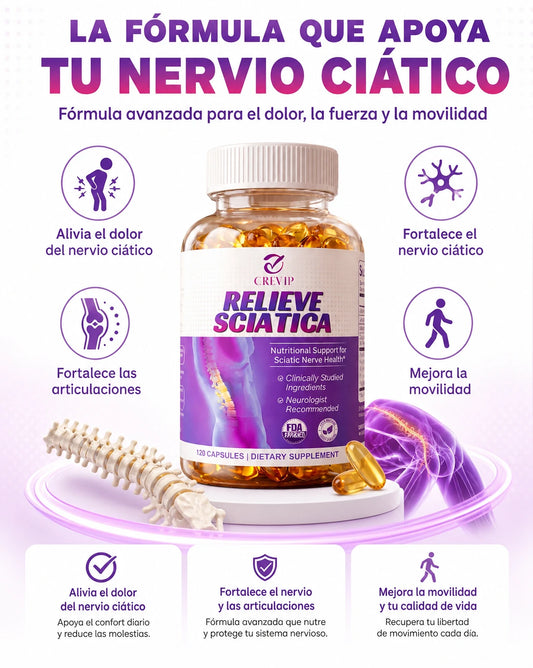 RELIEVE SCIATICA 120 CAPS NERVE HEALTH